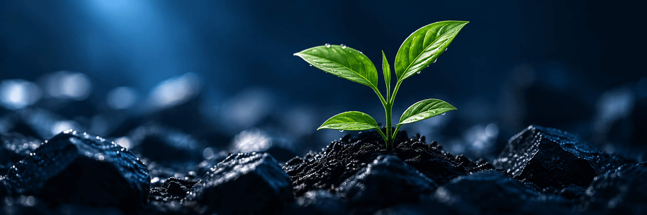 Seedling representing continuous evolution