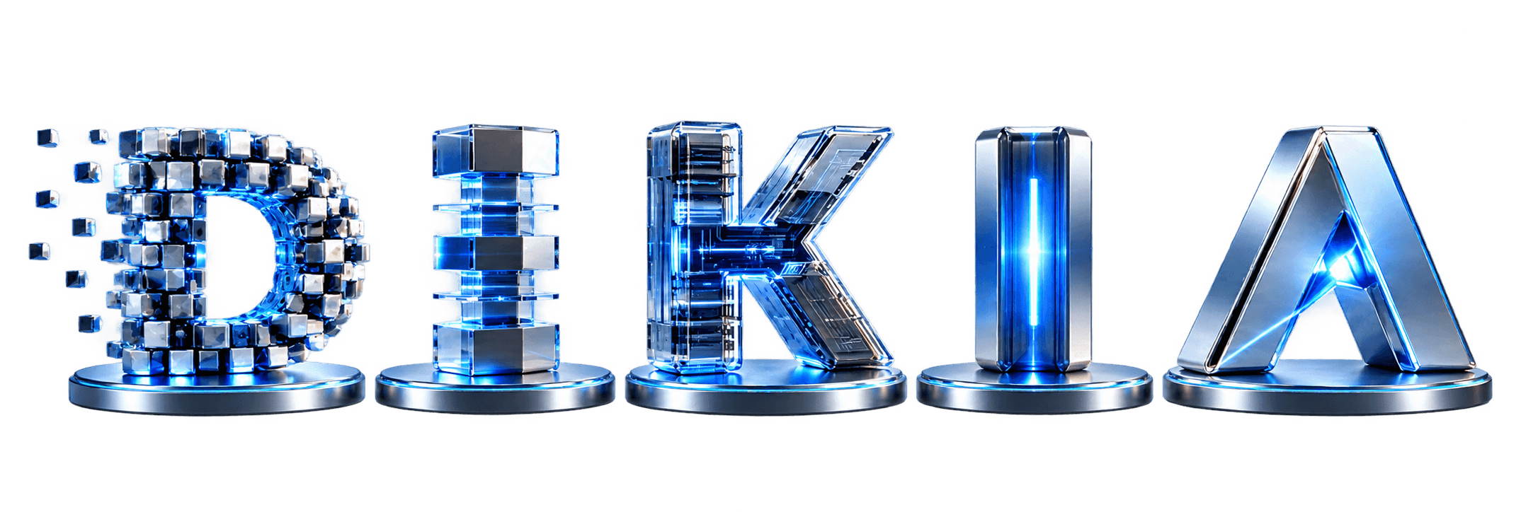 DIKIA progression from Data to Information, Knowledge, Intelligence and Action.