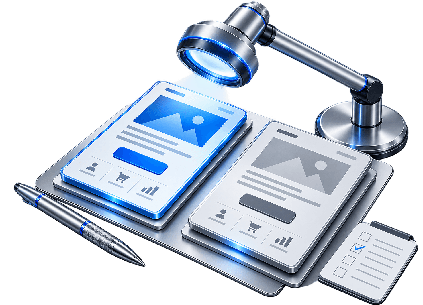 Test methodology artwork